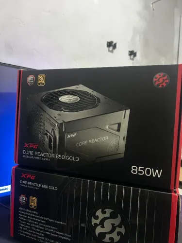 Fonte xpg 850w 80plus gold full modular nova na caixa