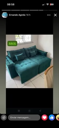 Sofá retrátil 