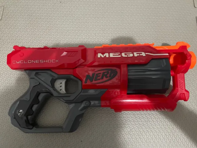 Arma nerf de brinquedo MEGA cycloneshock