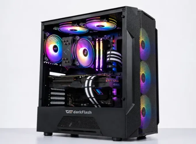 Computador Gamer Ryzen 5 5500 + Rx 6600