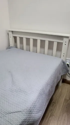 Cama de Solteiro em Pinus - Estrutura Firme