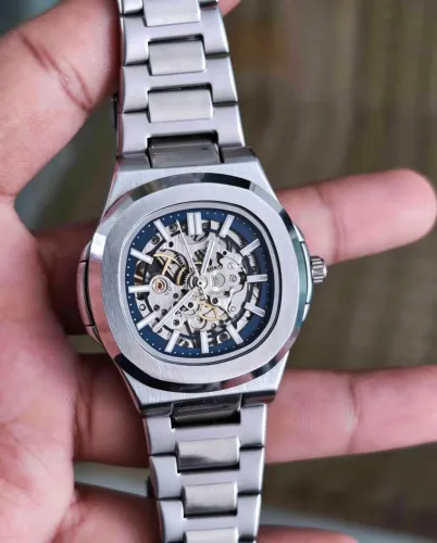 Relógio masculino automático, inspirado no Patek Philippe!