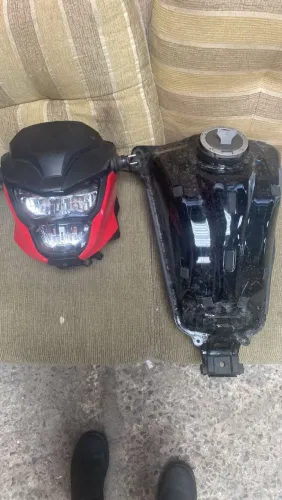 Vendo peças de fan 160, usadas novas tudo com 20mil km de uso