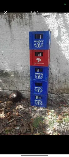 05 engradados de litrão da AmBev 