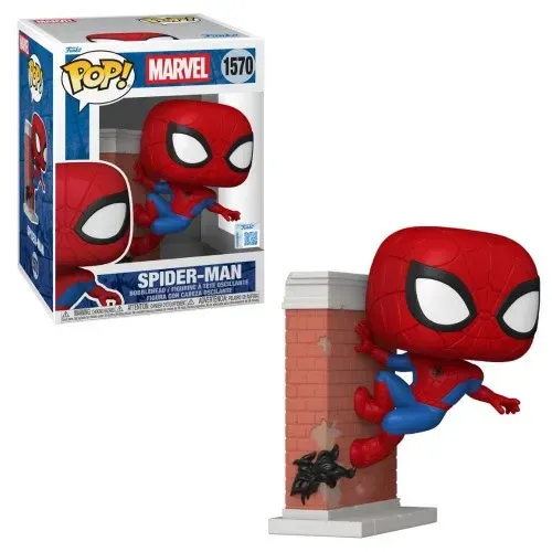 Funko Pop! Marvel Spider-man Homem Aranha Na Parede #1570 Exclusive