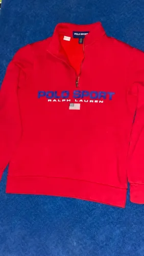 Quarter zip polo sport ralph lauren