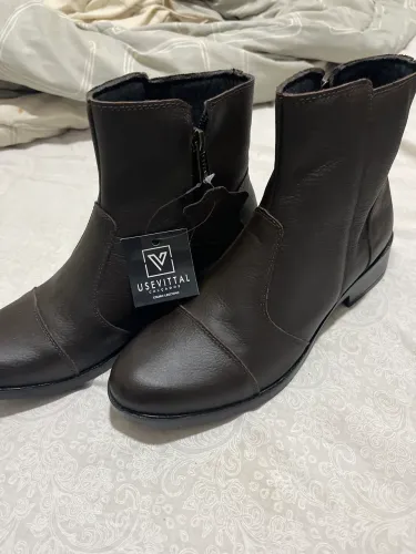 bota de couro