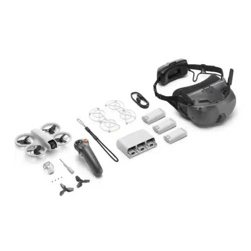 Drone DJI Neo Motion Fly More Combo Com Câmera 4K e GPS, Cinza