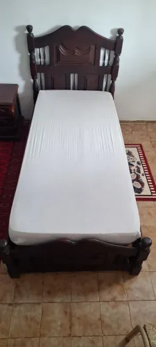 Cama Solteiro Madeira Maciça
