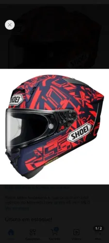 CAPACETE SHOEI X-SPR MÁRQUEZ 