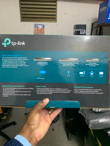 Lote 4 Switches Gigabit TP-Link 16 Portas TL-SG1016D Seminovos