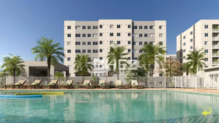 Apartamento com 2 quartos à venda, 43 m² por R$ 245.500 - Aquarius - Cabo Frio/RJ