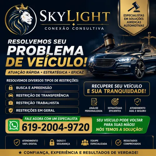Problemas jurídicos com seu veículo?
