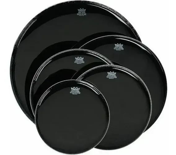 Kit de Peles REMO Emperor Ebony 10, 12, 13, 14, 16 (NOVO)