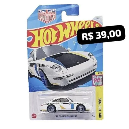 Carrinho Hot Wheels Porsche Carrera '96
