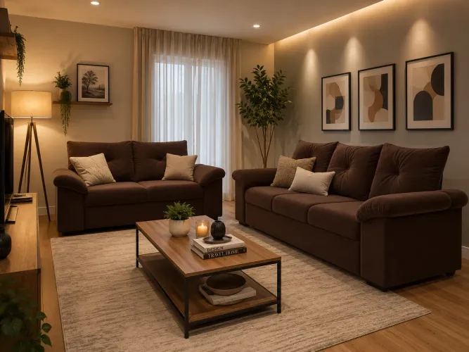 Sofá 2 e 3 Lugares 21x 99,00 FRETE GRÁTIS TAUBATÉ