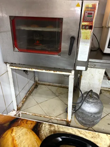 Forno a gás 5 placas