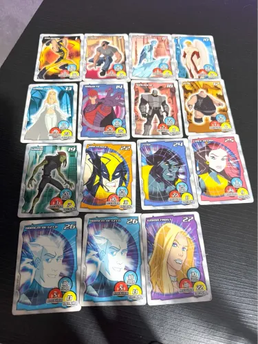 19 Cartas Wolverine e X-Men (2009) Elma Chips 