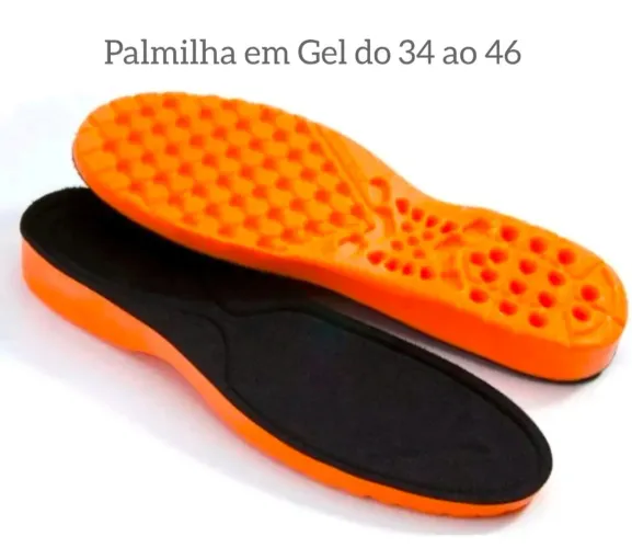 Palmilha em Gel Ortopédica do 34 ao 46