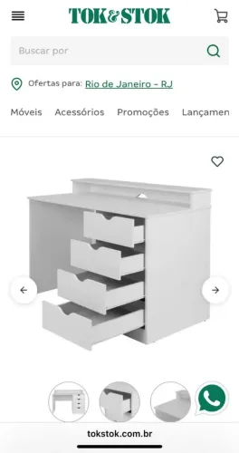 Escrivaninha Tok e Stok 