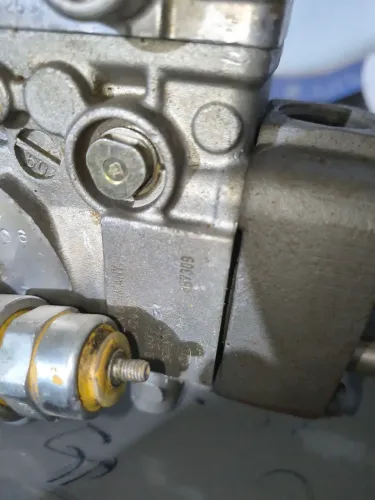 Bomba injetora de alta, diesel e bicos Caterpillar 416e motor Perkins