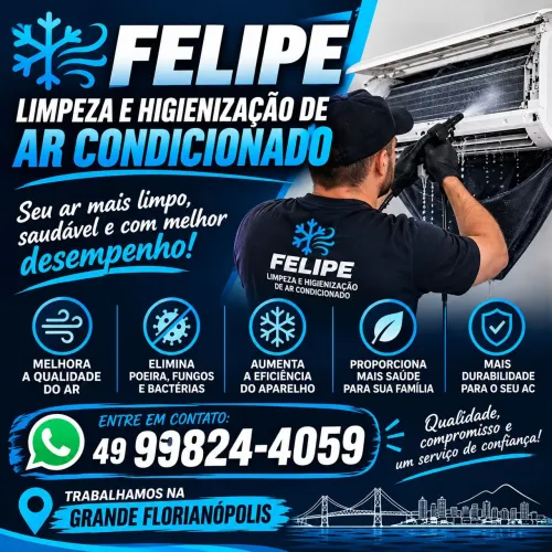 Higienização de AR CONDICIONADO