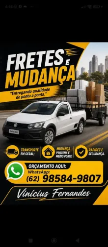 Frete e mudança senador Canedo e regiões