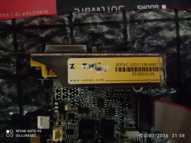 Placa de vídeo Nvidia Geforce G210 1Gb 64Bit