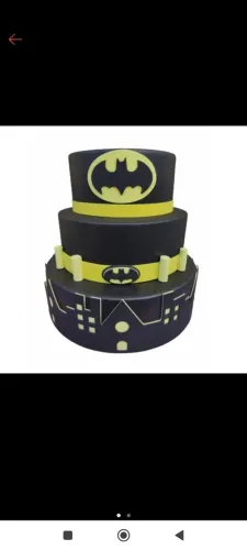 Bolo fake tema Batman
