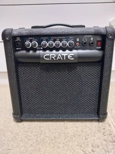 Amplificador guitarra CRATE GT15R REVERB DE MOLA