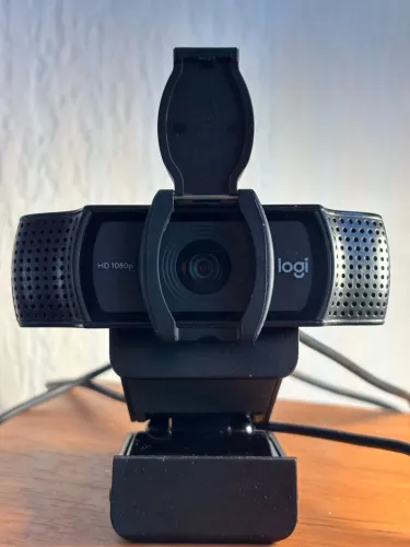 Logitech C920s - Funcionando perfeitamente