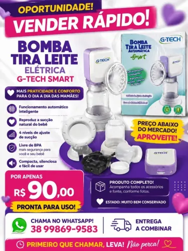 Bomba Tira Leite G-tech