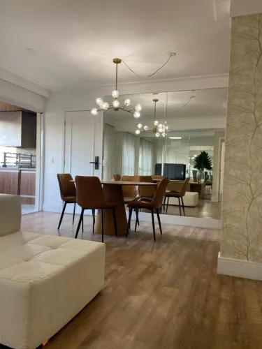 Apartamento mobiliado para locação no Bairro Casa Branca, Santo André, com varanda gourmet