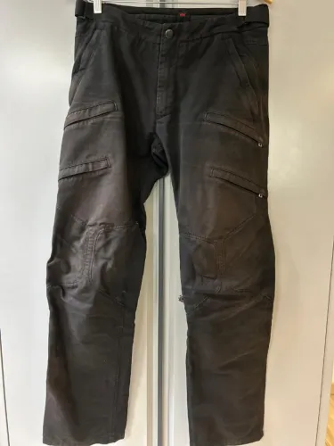 Calça Jeans Dainese Preta Moto C/ Proteção Tam 38 Original
