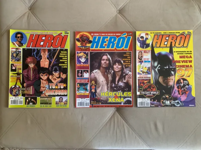 Revistas herói gold - 115 - 116  - 117