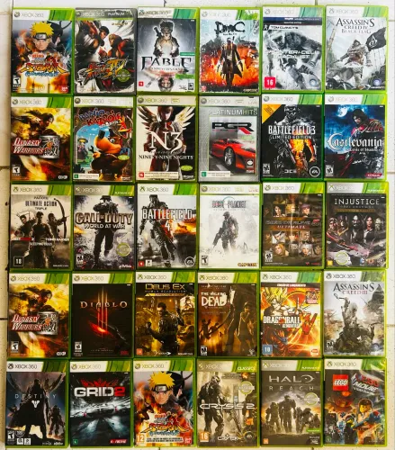 Jogos Xbox 360 - a partir de $30