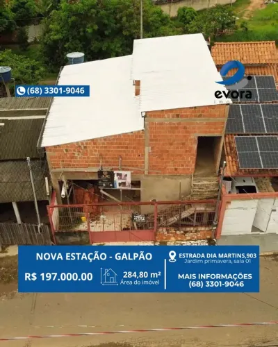 EVORA VENDE - Galpão Estação Experimental 