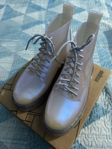 Bota Coturno Melissa Holográfica 