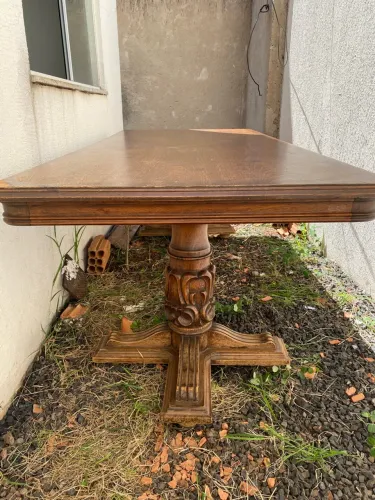 Mesa grande de madeira cerejeira pura