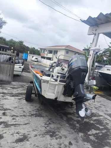 Barco robaleiro Zé paixão maior 60 hp tudo reformado