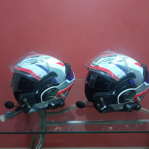 CAPACETE LS2 VALIANT 2 COM INTERCOMUNICADOR PRIME MOTOCOM