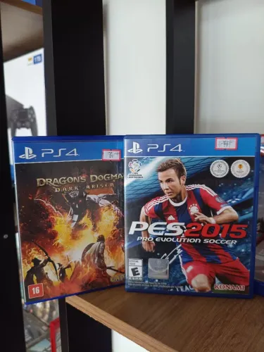 Pés 15 ps4 / ps5 + dragons dogma incluso