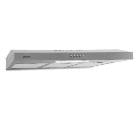 Desapego carioca! Depurador de Ar Suggar Slim 60cm Inox (4 Bocas)