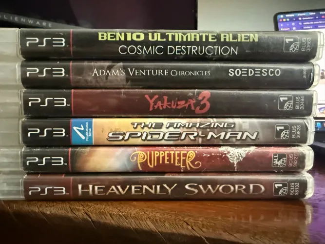 Lote Jogos PS3 (Raros) - VENDO APENAS LOTE COMPLETO!