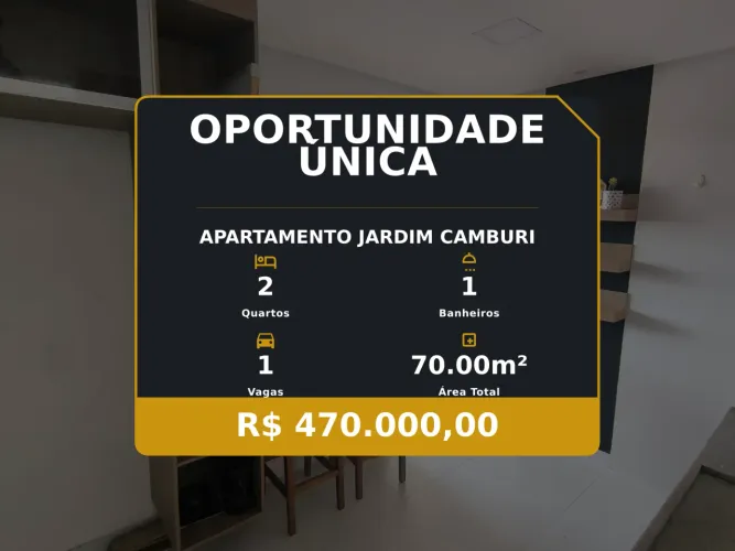 Charmoso apartamento em Jardim Camburi, com cozinha americana!