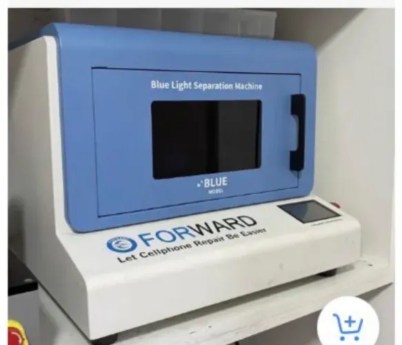MÁQUINA REMOVE TAMPA TRASEIRA CELULAR - FORWAED BLUE LASER