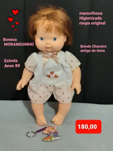 Boneca Moranguinho Estrela 