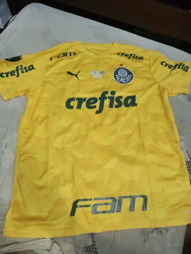 Camisa goleiro, tamanho GG, do Palmeiras,final da Libertadores 2020, oficial (73cm x 59cm)