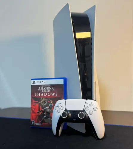 PS5 Fat 1TB + Assassin?s Creed Shadows + Controle | Completo