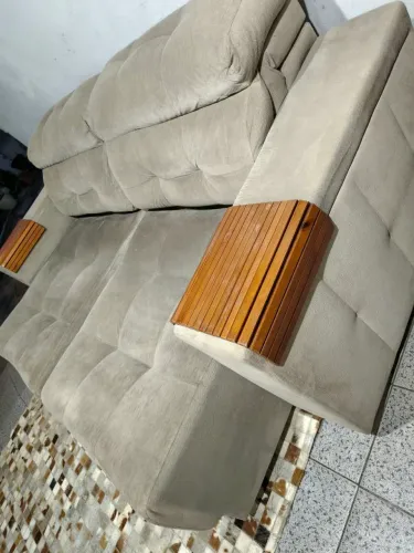 Sofazão Retrátil Reclinável SemiNovo, ENTREGO GRÁTIS.